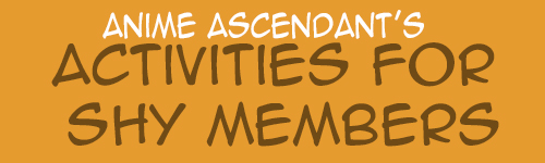 Anime Ascendant  An anime club help site that offers advice and support
